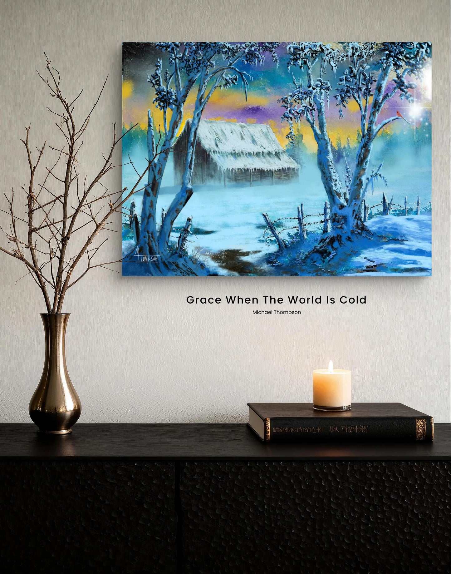 Grace When The World Is Cold | Limited Print (10) M.Thompson Studio