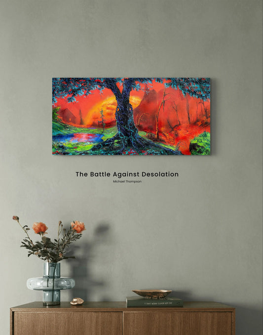 The Battle Against Desolation | Limited Print (10) M.Thompson Studio