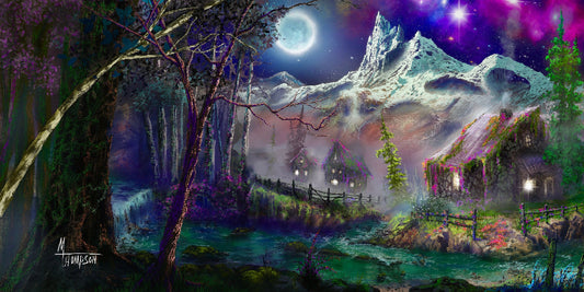 Where His Light Finds Me – Christian Wall Art